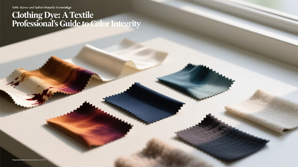 Clothing Dye: A Textile Professional’s Guide to Color Integrity