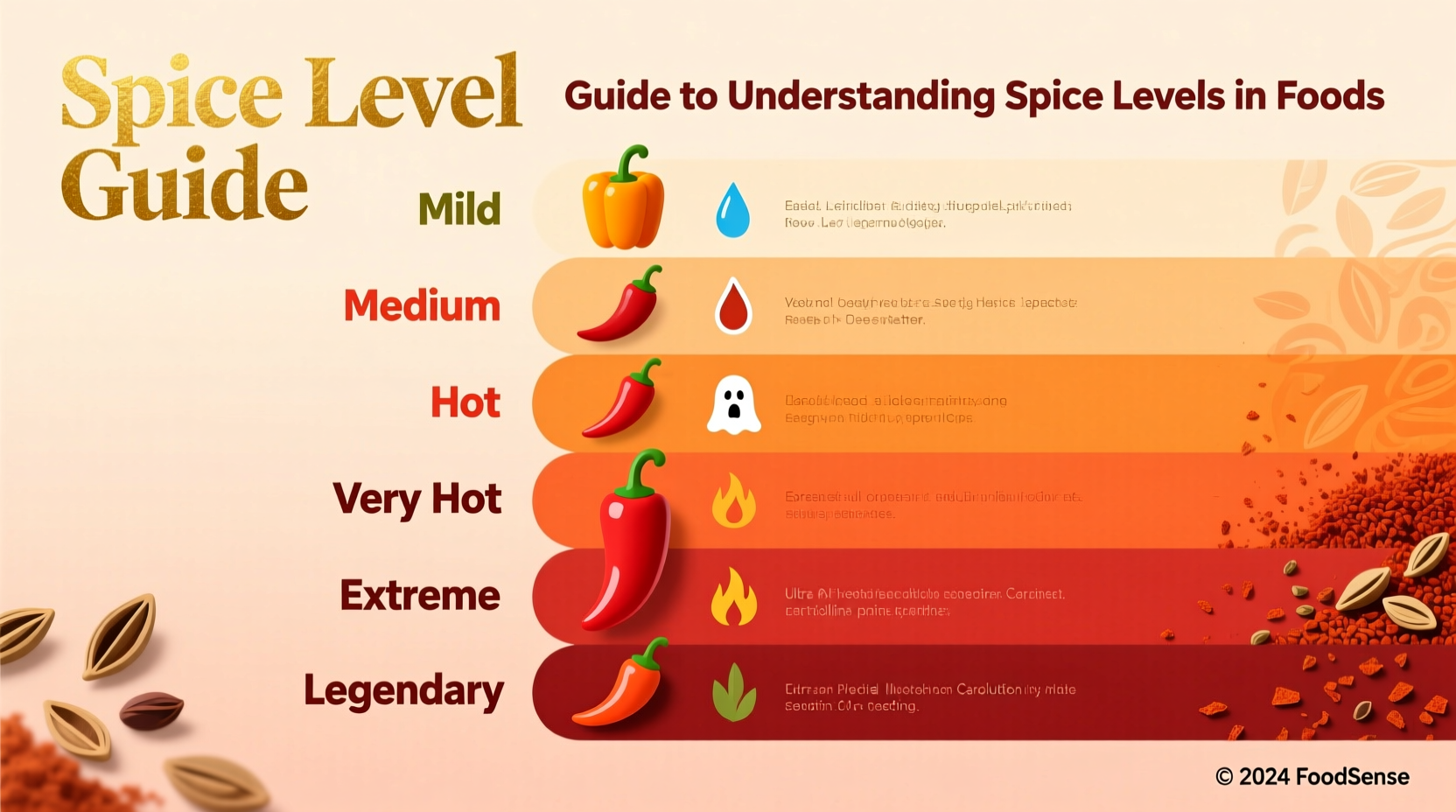 guide to understanding spice levels in foods