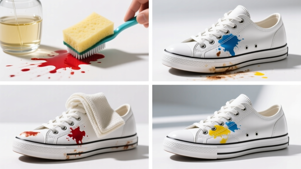 Tested: How to Get Food Coloring Out of White Shoes Fast