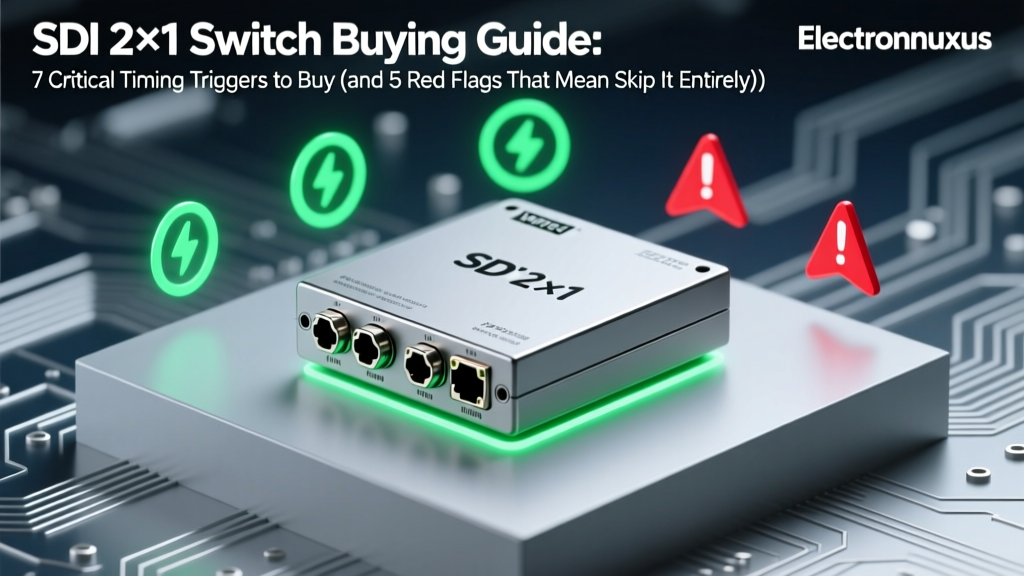 SDI 2×1 Switch Buying Guide: 7 Critical Timing Triggers to Buy (and 5 Red Flags That Mean Skip It Entirely)
