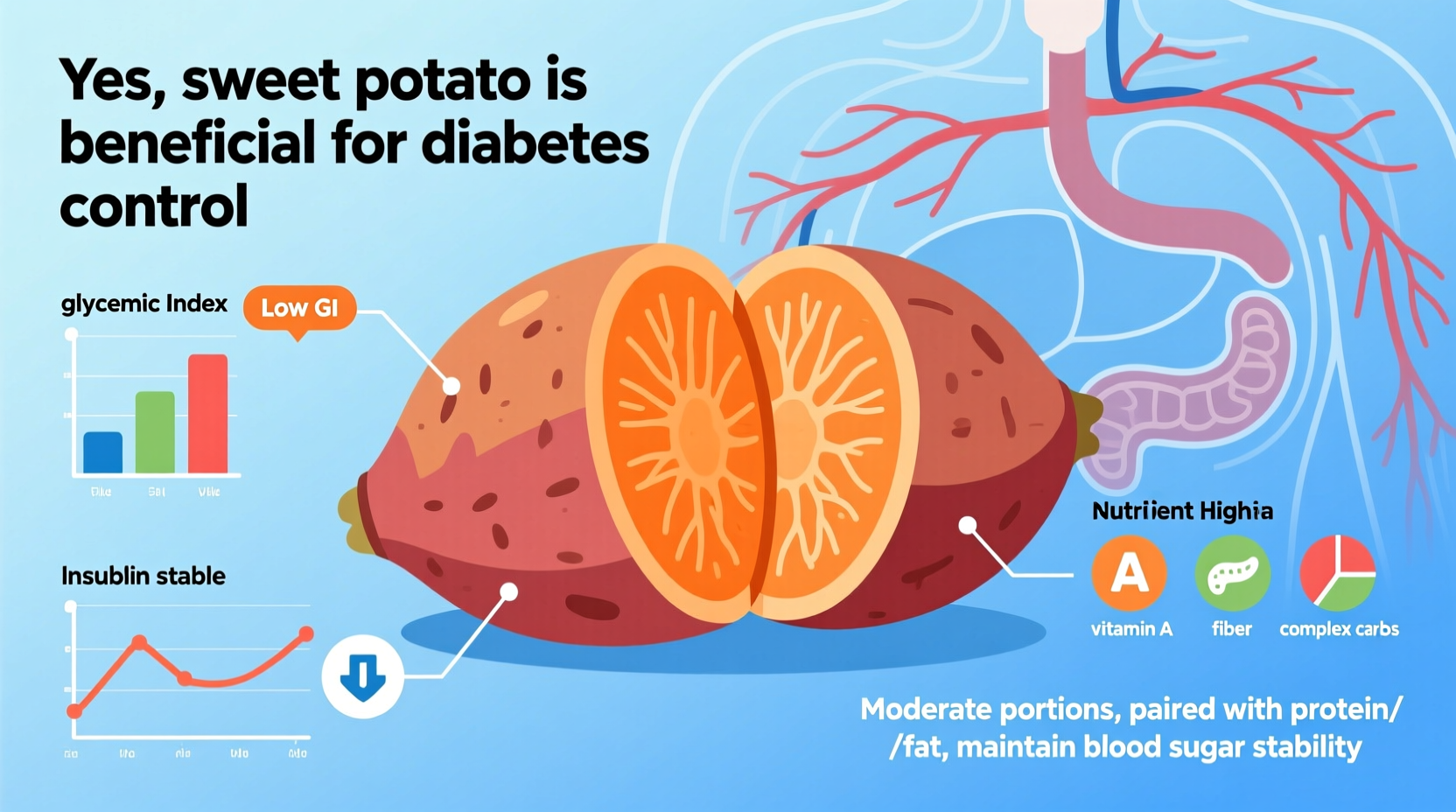 Sweet Potatoes & Diabetes: Evidence-Based Guide