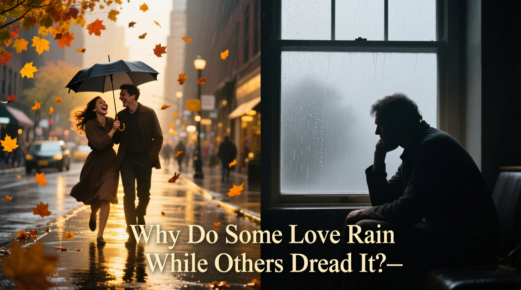 why do some people enjoy rainy days while others feel gloomy