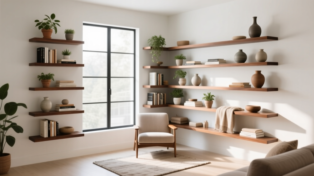 Best Corner Tall Shelves for Small Living Rooms