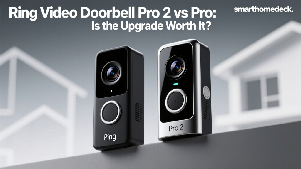 Ring Video Doorbell Pro 2 vs Pro: Is the Upgrade Worth It?