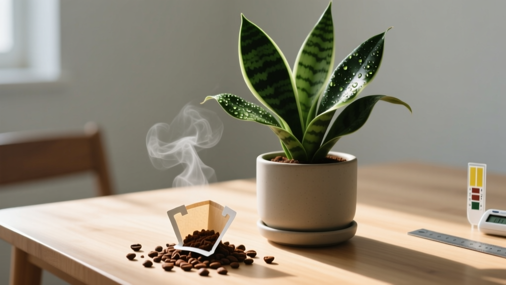 Are Used Coffee Grounds Good for Indoor Plants?