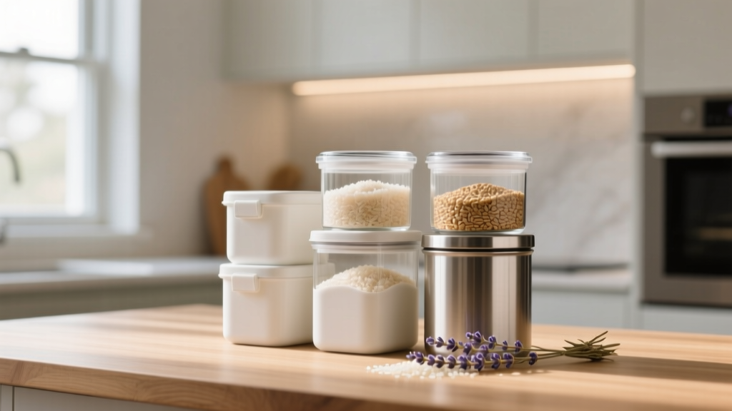 Best Grain Storage Containers for Fresh Rice & Flour
