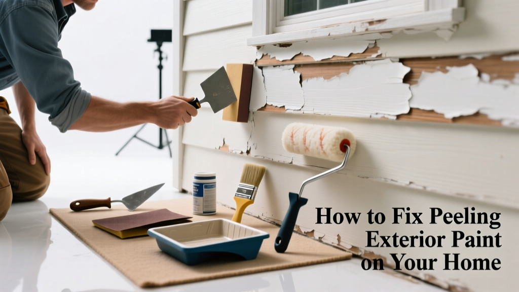 How to Fix Peeling Exterior Paint on Your Home