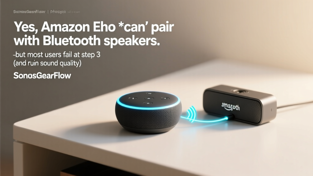 Echo Bluetooth Pairing: Fix Latency & JBL Sync (2026)