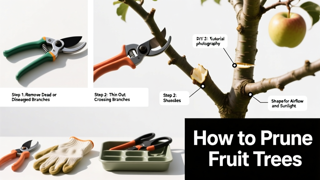 How to Prune Fruit Trees: A Step-by-Step Guide for Home Gardeners