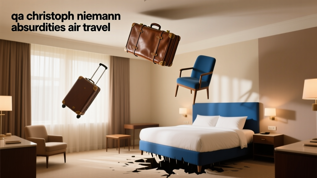 Q&A with Christoph Niemann: The Absurdities of Air Travel — A Visual Critique of Modern Flying