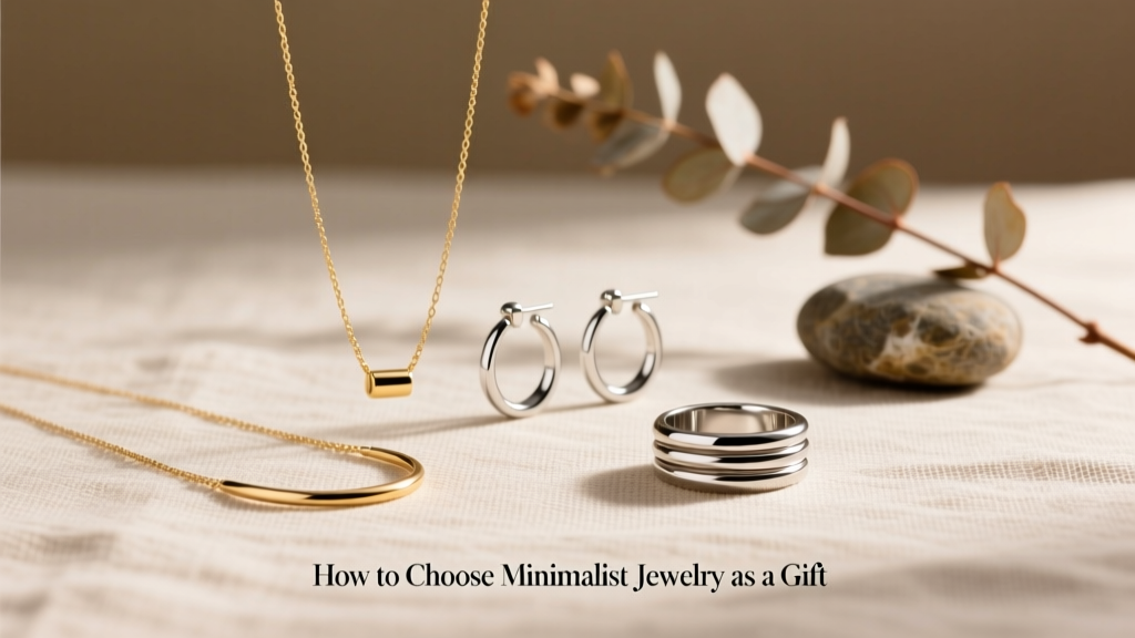 How to Choose Minimalist Jewelry as a Gift