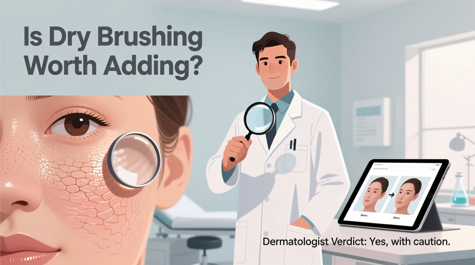 is dry brushing worth adding to your routine dermatologist verdict