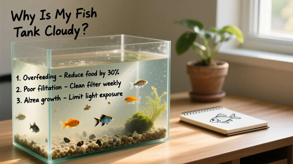 Why is My Fish Tank Cloudy? (Simple Reasons & Easy Solutions)