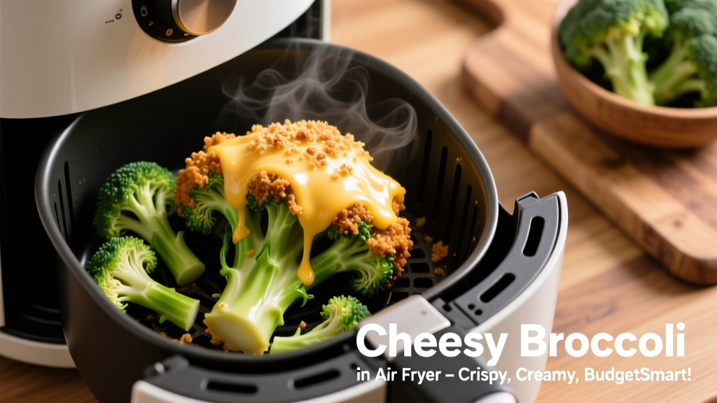 Cheesy Broccoli in Air Fryer: Crispy, Creamy & Budget-Smart