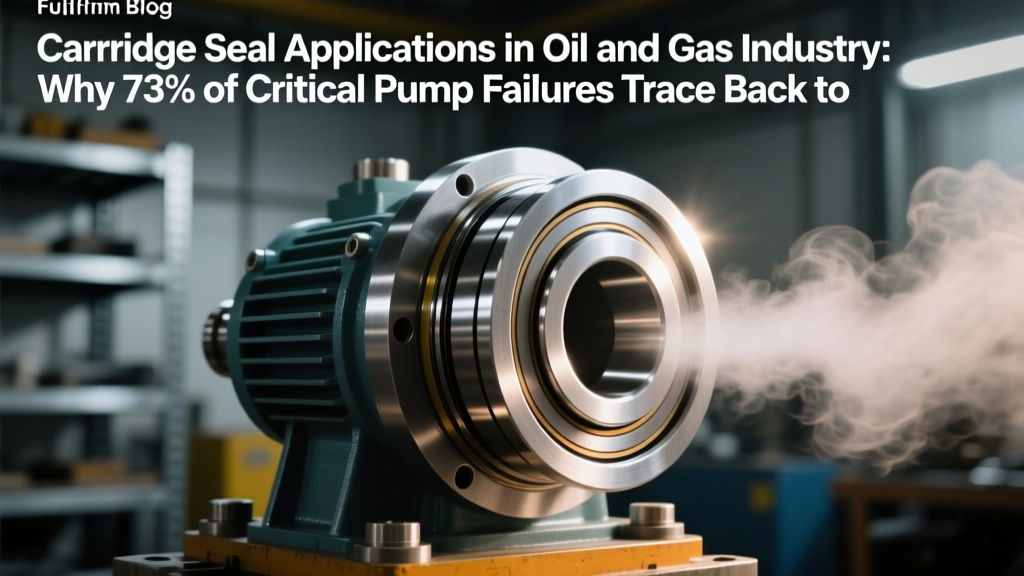 API 682 Cartridge Seals for Oil & Gas Pump Reliability
