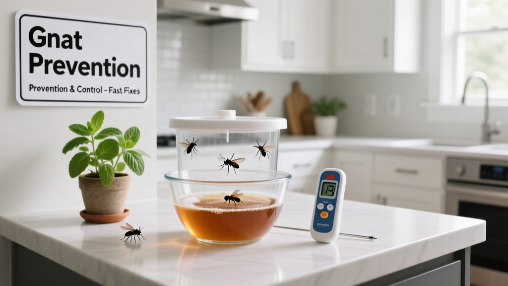How to Get Rid of Gnats in Your Home: Fast Fixes & Prevention