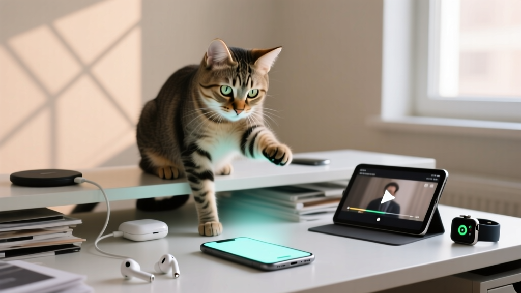 When Cats Behavior Electronic Devices Influence Their...