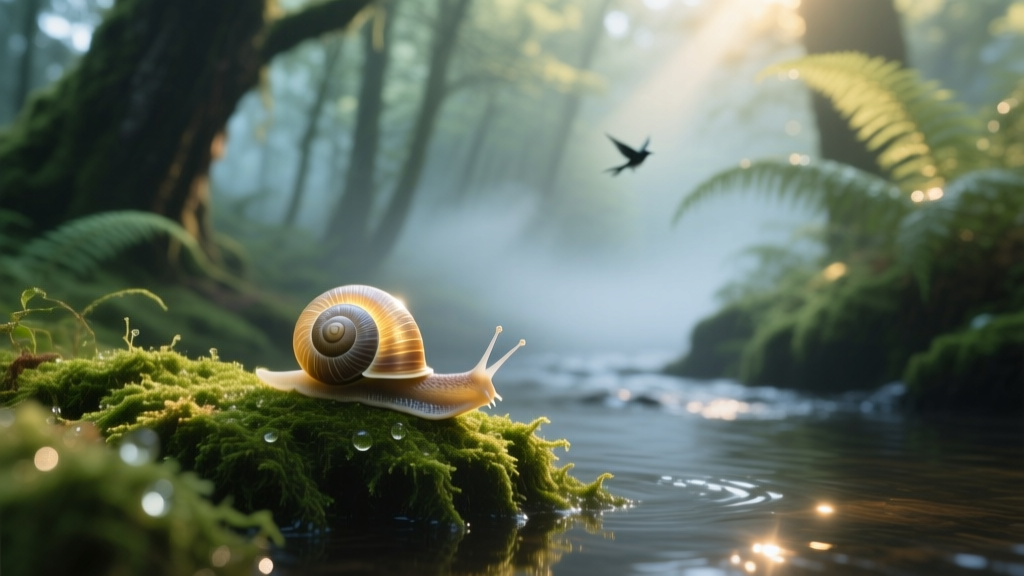 Snail Feeling Peace: Emotional Dream Meaning