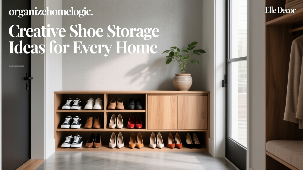 Creative Shoe Storage Ideas for Every Home
