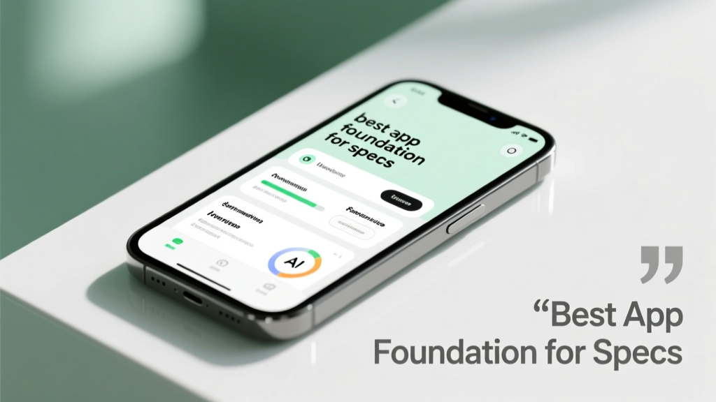 Best App Foundation for Specs: Engineering Rigor, Speed, and Scale in 2024