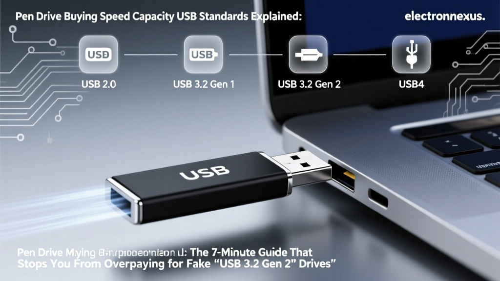 Pen Drive Buying Speed Capacity USB Standards Explained: The 7-Minute Guide That Stops You From Overpaying for Fake 'USB 3.2 Gen 2' Drives