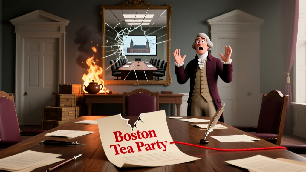 Boston Tea Party: Parliament’s Reaction & Crisis Lessons