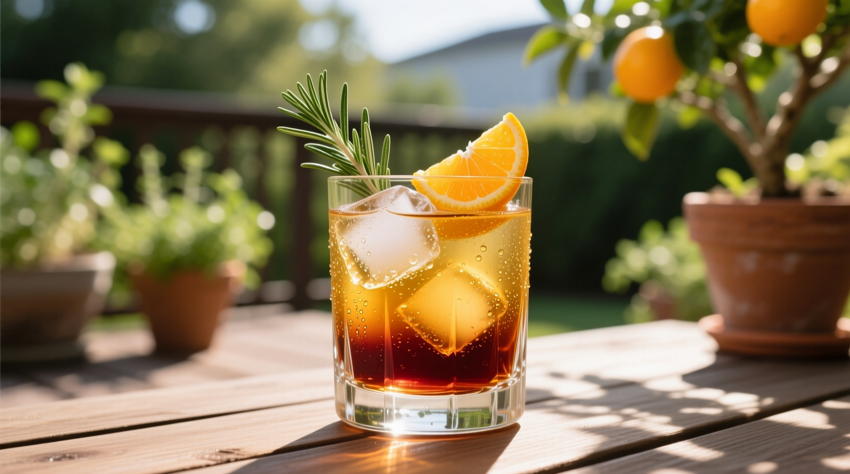 use kombucha to make a summery negroni