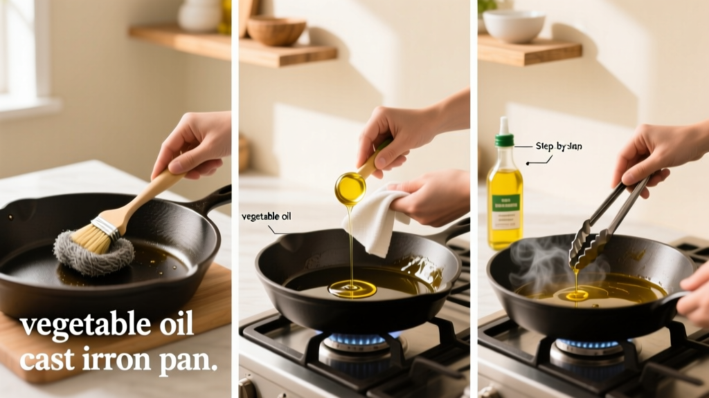 How to Season Cast Iron Cookware Properly