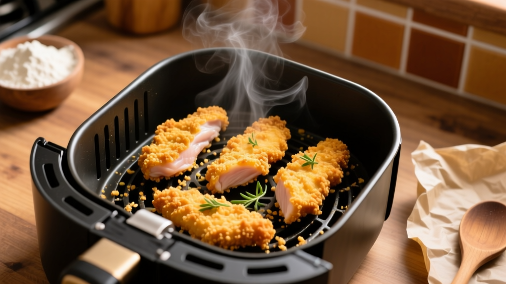 Crispy & Tender Frozen Chicken Tenders in the Air Fryer