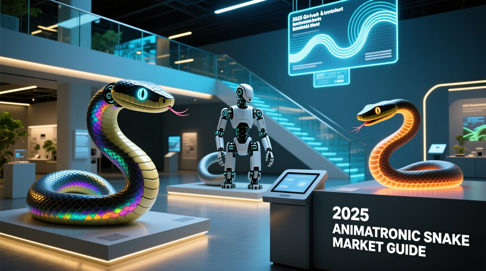 hot selling animatronic snake