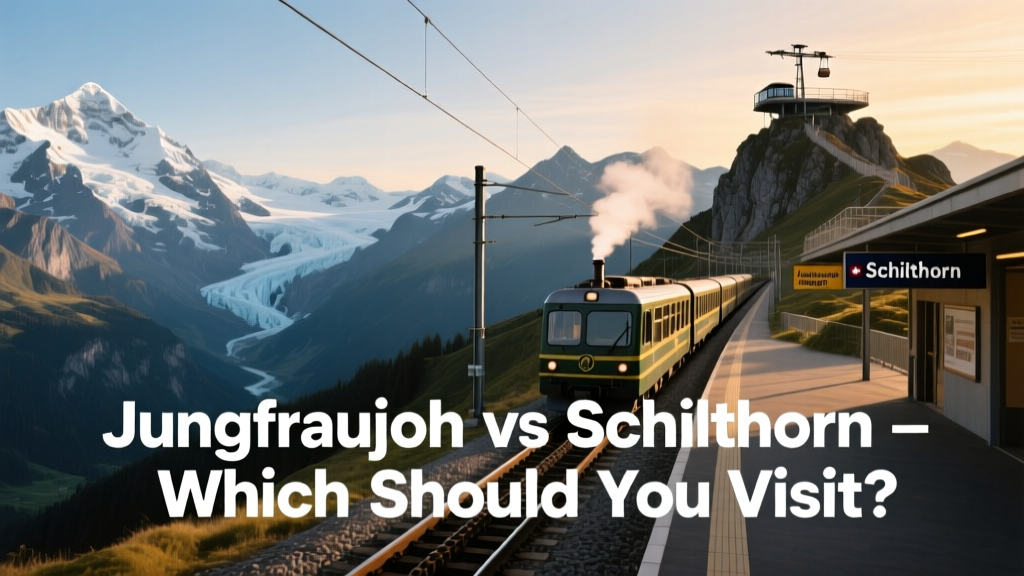 Jungfraujoch or Schilthorn: Which One Should You Visit?