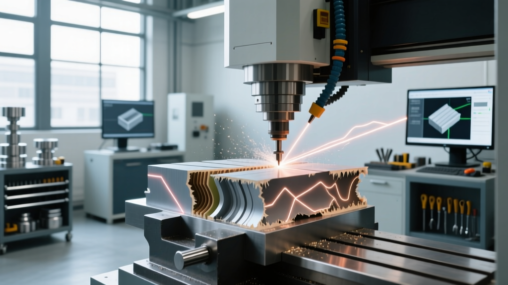 Troubleshooting Composite Cuts via CNC Machine Drawing Analysis