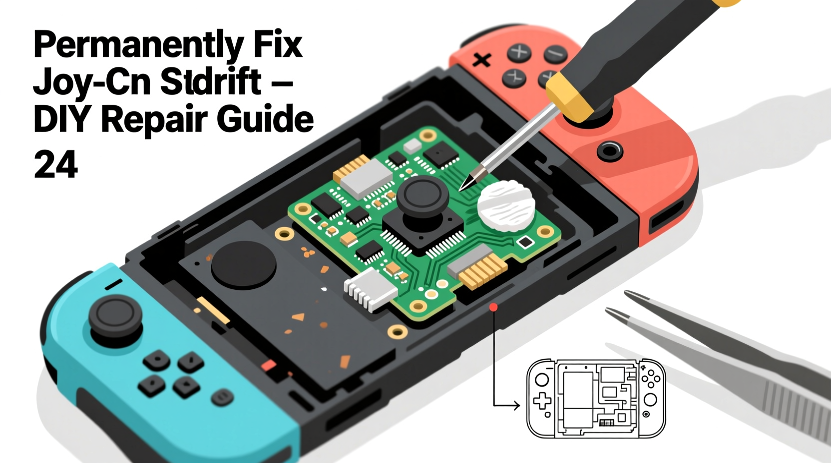 how to fix joy con drift permanently diy guide