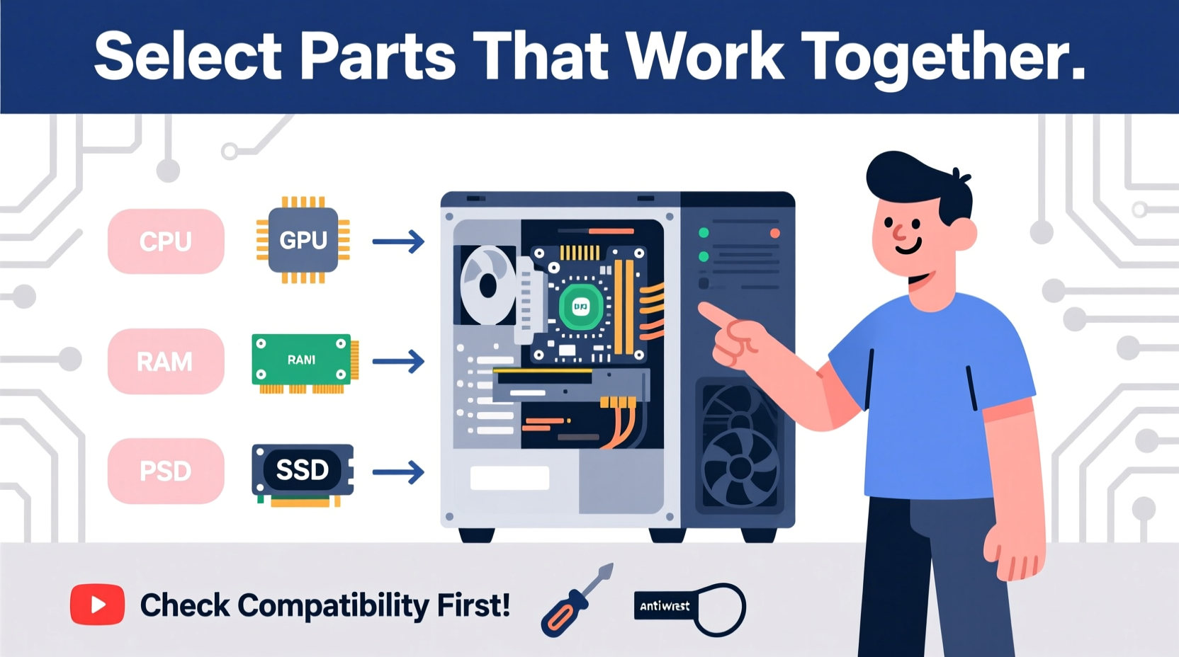 beginner guide to building a custom pc selecting compatible parts without stress