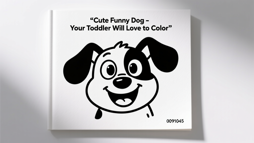 Cute & Funny Dog Coloring Pages Your Toddler Will Love to Color — Free Printable Fun for Ages 2–4
