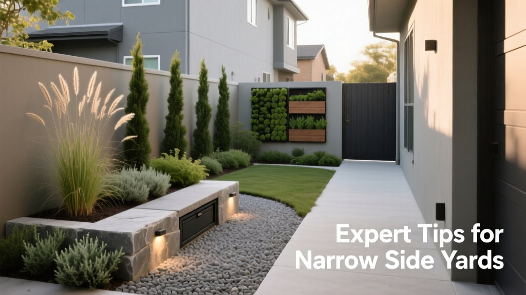 Side Yard Landscaping Tips for Narrow, Awkward Spaces
