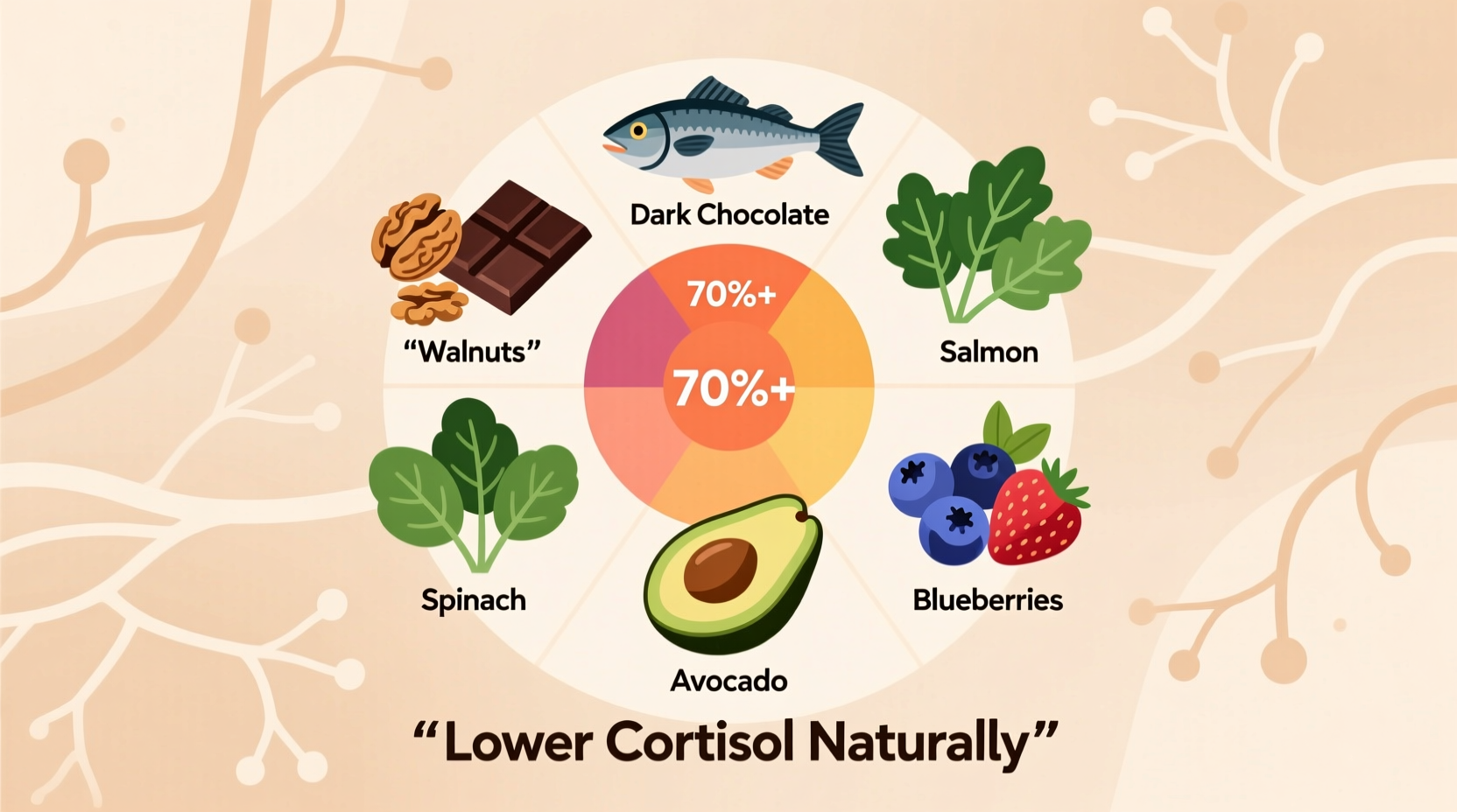 what foods decrease cortisol