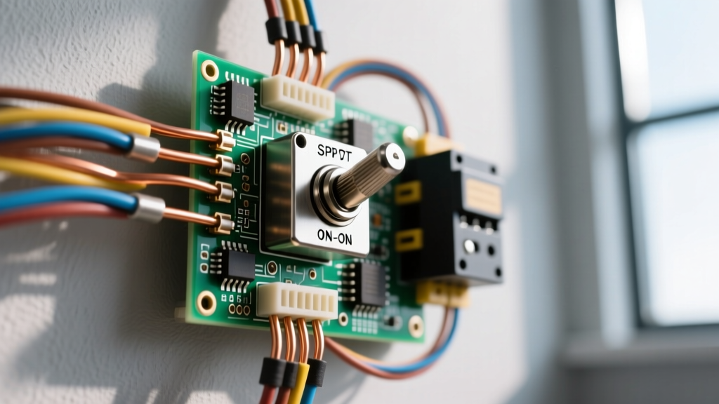 SPDT ON-ON Switch Wiring: Manual Toggles and Electromechanical Relays