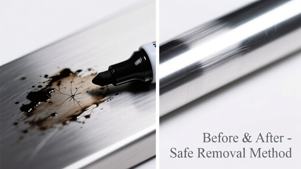 How to Remove Permanent Marker from Stainless Steel Safely