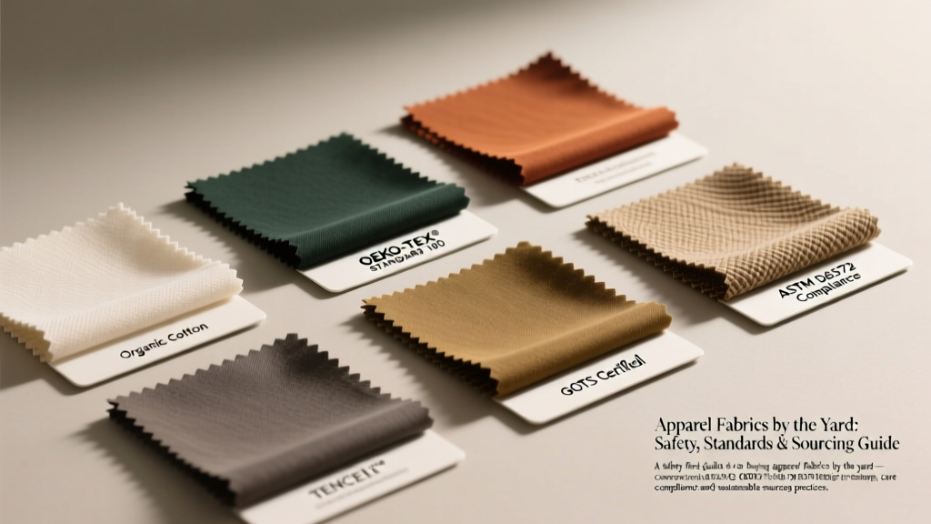 Apparel Fabrics by the Yard: Safety, Standards & Sourcing Guide