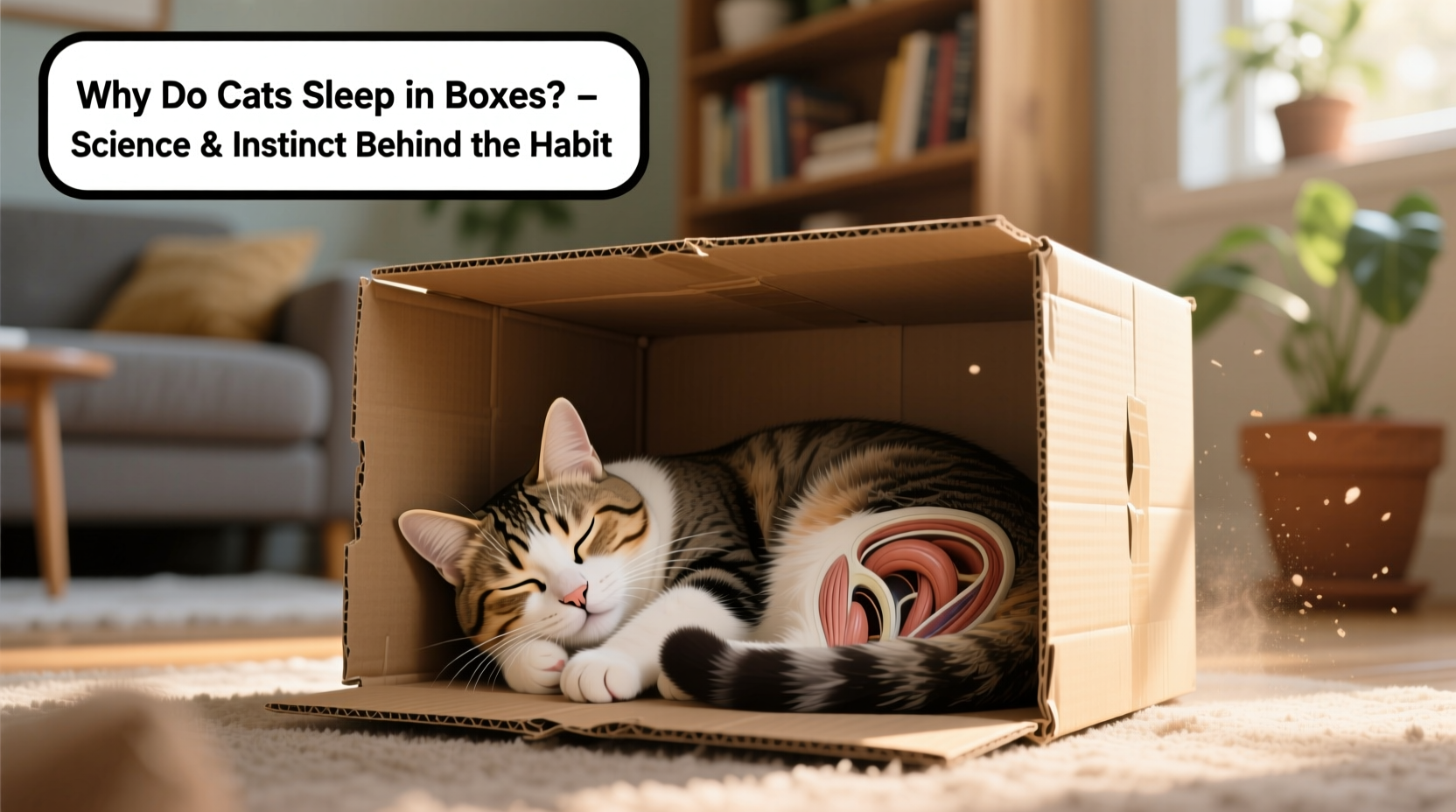 why do cats sleep in boxes science and instinct behind the habit