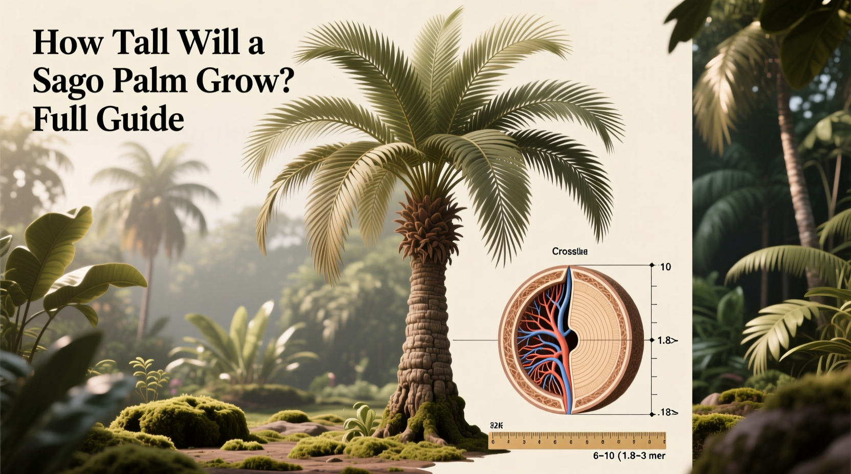 Sago Palm Height Guide | TheHomeSprouts