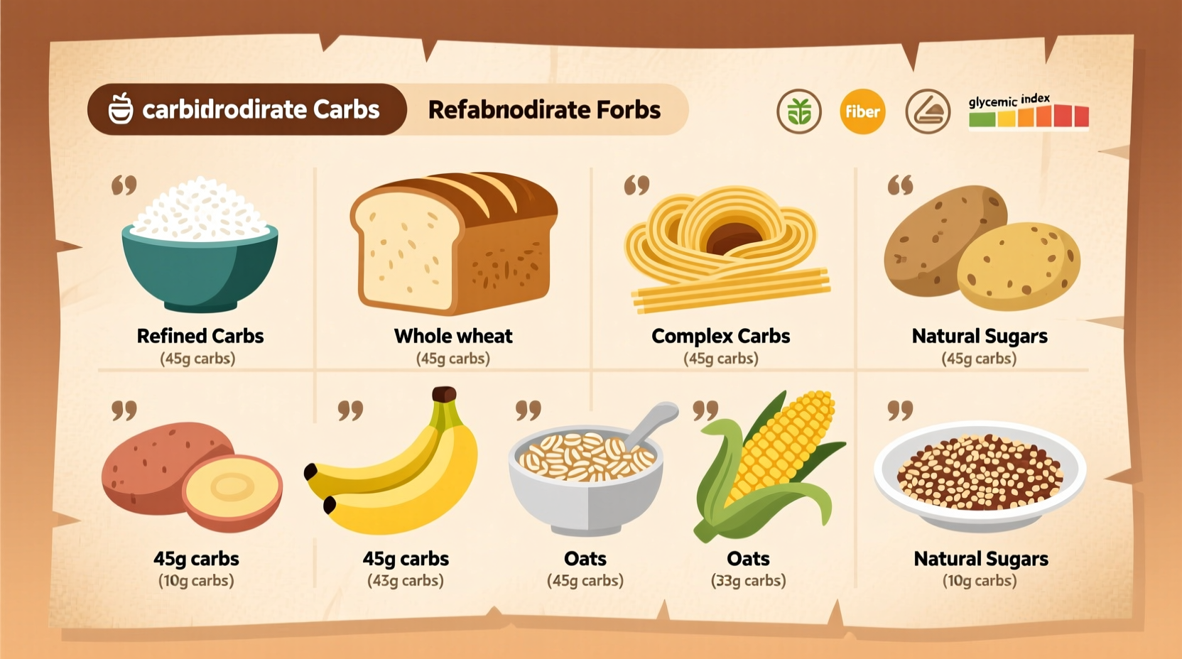 what are foods with high carbohydrates