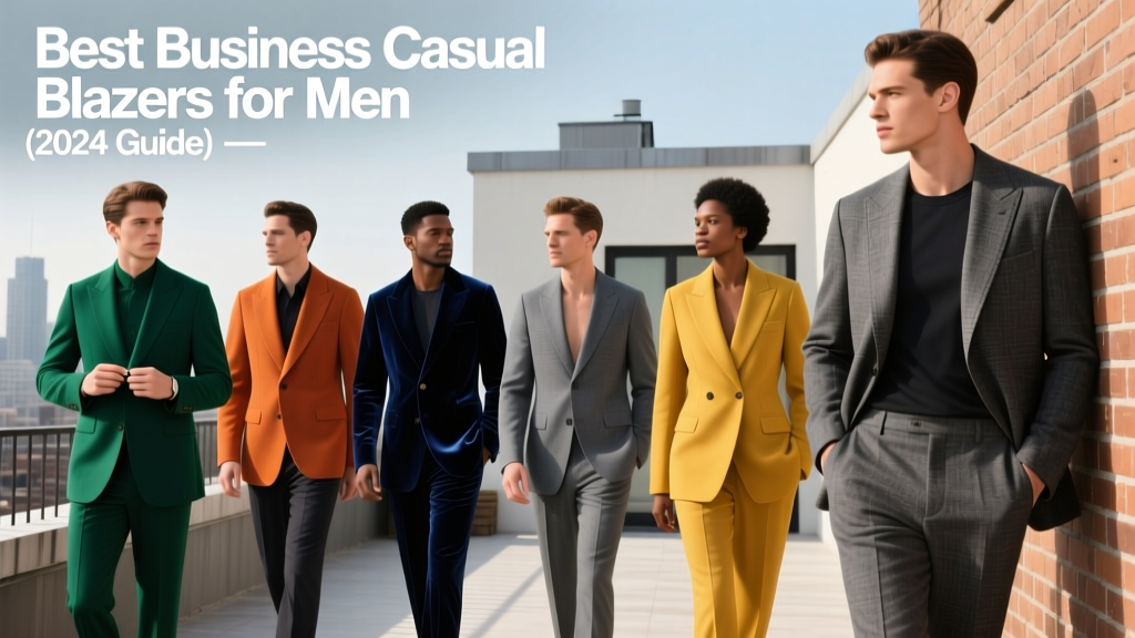Best Business Casual Blazers for Men (2024 Guide)