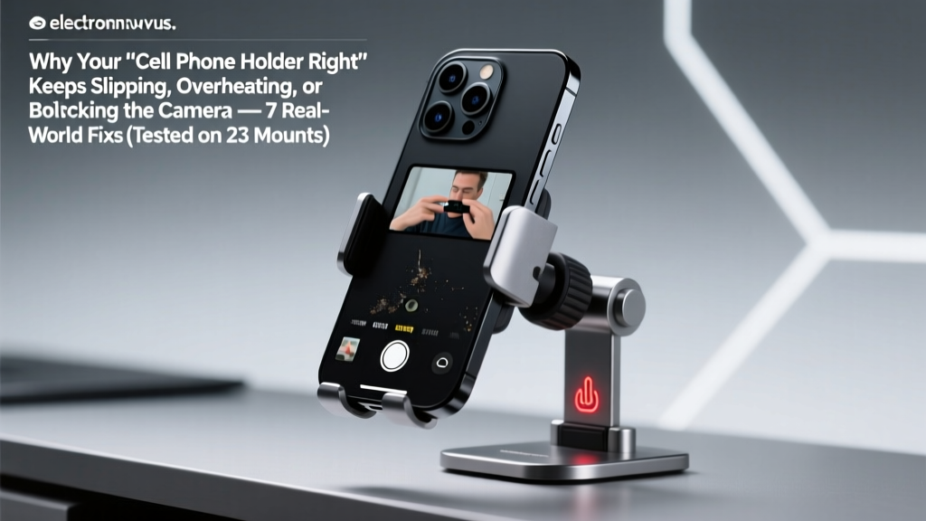 Why Your 'Cell Phone Holder Right' Keeps Slipping, Overheating, or Blocking the Camera — 7 Real-World Fixes (Tested on 23 Mounts)