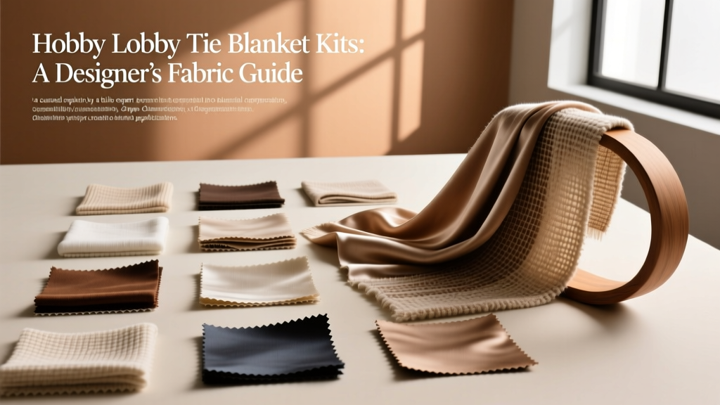 Hobby Lobby Tie Blanket Kits: A Designer’s Fabric Guide