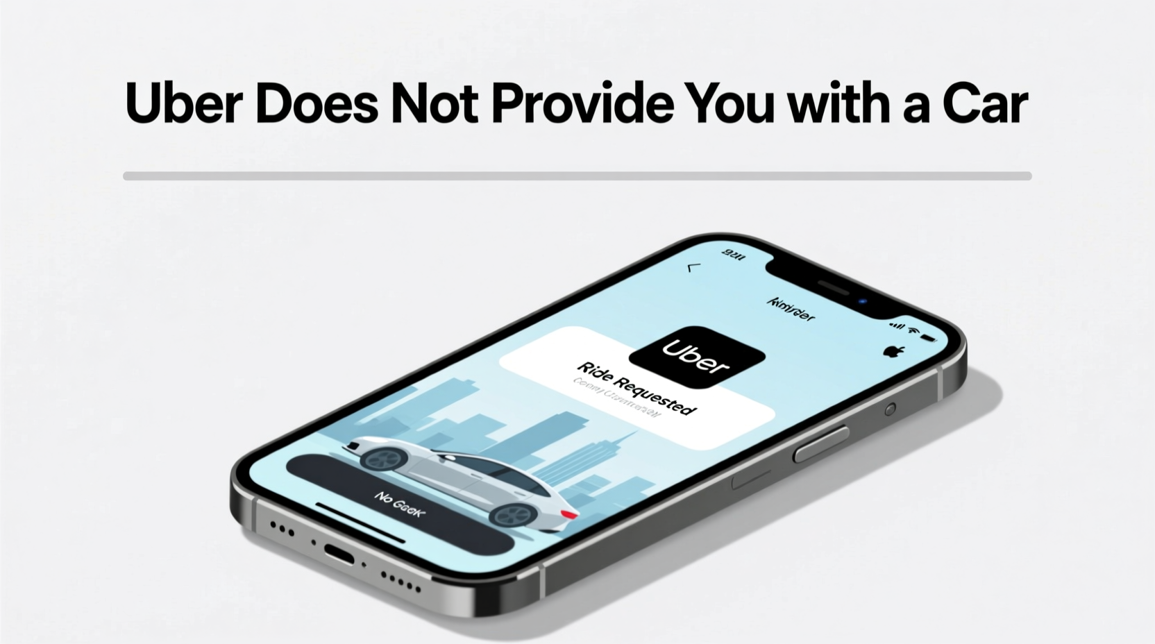 does uber provide you with a car