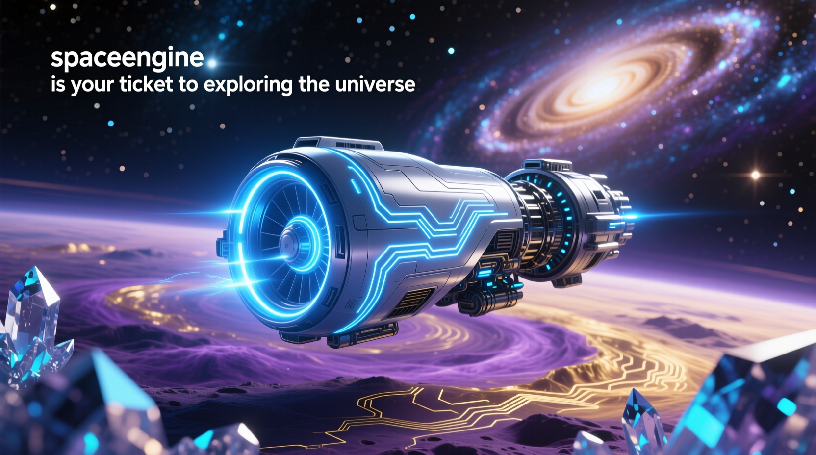 spaceengine is your ticket to exploring the universe