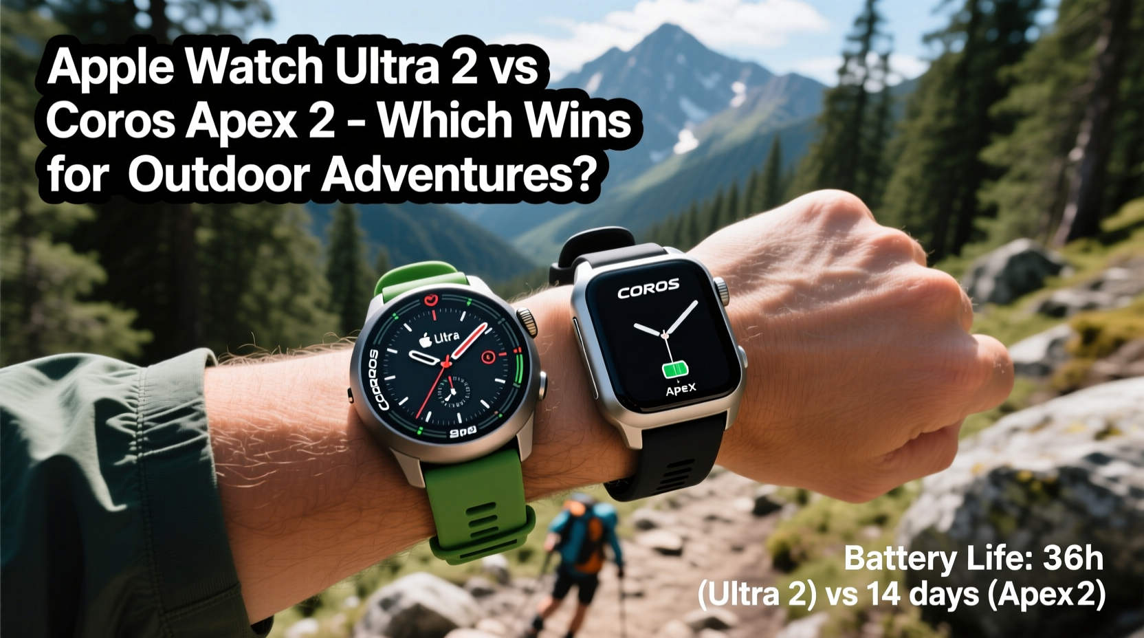 apple watch ultra 2 vs coros apex 2 which outdoor smartwatch performs better