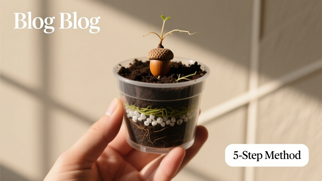 How to Plant Acorns Indoors Soil Mix (2026)